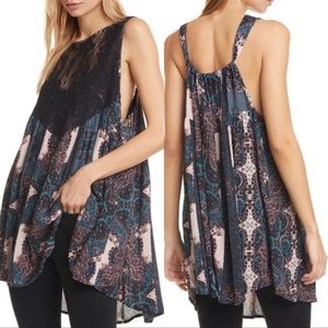 NEW Free People Count Me In Trapeze Top